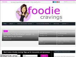 Sites similar to foodiecravings.com.au