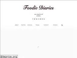 Sites similar to foodiediaries.in