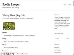 Sites similar to foodielawyer.com