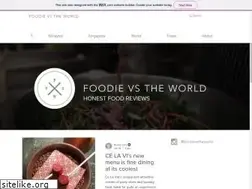 Sites similar to foodievstheworld.com