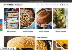Sites similar to foodiewithfamily.com