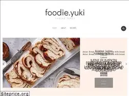 Sites similar to foodieyuki.com