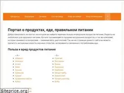 Sites similar to foodinformer.ru
