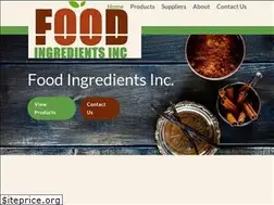 Sites similar to foodingredientsinc.com