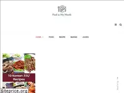 Sites similar to foodinmymouth.com