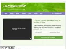 Sites similar to foodintolerancepro.com