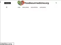 Sites similar to foodisourmedicine.org