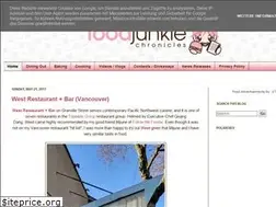 Sites similar to foodjunkiechronicles.net