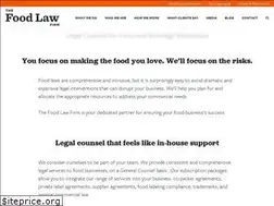 Sites similar to foodlawfirm.com