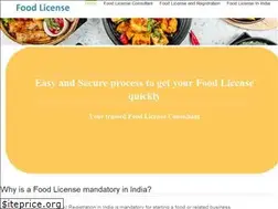 Sites similar to foodlicense.co.in