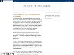 Sites similar to foodlifegoodness.blogspot.com