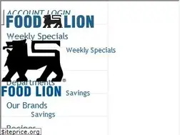 Sites similar to foodlion.com