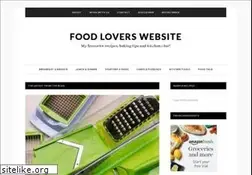 Sites similar to foodloverswebsite.com