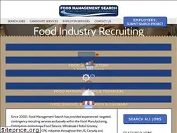 Sites similar to foodmanagementsearch.com