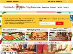 Sites similar to foodmarketlachiquita.com