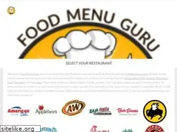 Sites similar to foodmenuguru.com