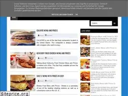 Sites similar to foodmenuprices.blogspot.com