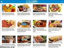 Sites similar to foodmenuwithprices.com