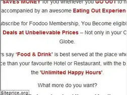 Sites similar to foodoo.in