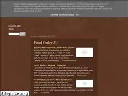 Sites similar to foodorderingnaokiko.blogspot.com