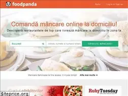 Sites similar to foodpanda.ro