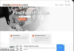 Sites similar to foodpantries.org