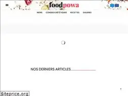 Sites similar to foodpowa.com
