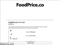 Sites similar to foodprice.co