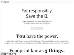 Sites similar to foodprint.orth.uk