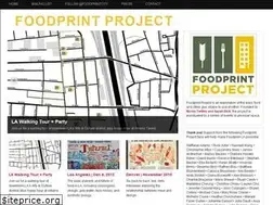 Sites similar to foodprintproject.com