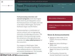 Sites similar to foodprocessing.wsu.edu