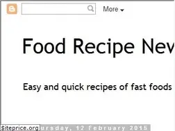 Sites similar to foodrecipechefs.blogspot.com