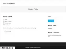 Sites similar to foodrecipes24.com