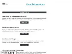 Sites similar to foodrecipesplus.com