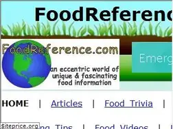 Sites similar to foodreference.com
