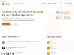 Sites similar to foodrepo.org