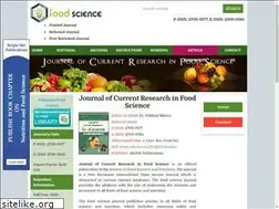 Sites similar to foodresearchjournal.com