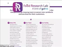 Sites similar to foodresearchlab.com