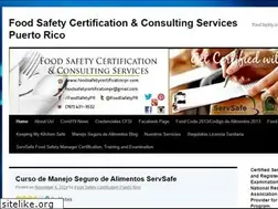 Sites similar to foodsafetycertificationpr.com