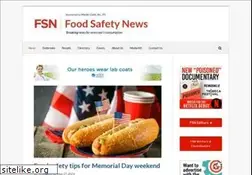 Sites similar to foodsafetynews.com