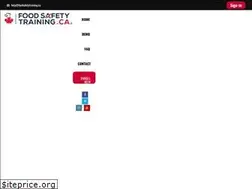 Sites similar to foodsafetytraining.ca