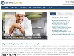 Sites similar to foodsafetytrainingstore.com