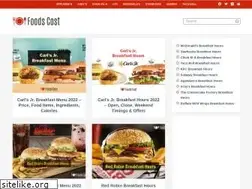 Sites similar to foodscost.com