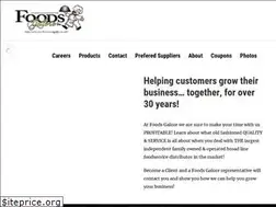 Sites similar to foodsgalore.com