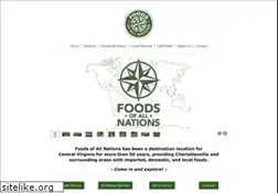 Sites similar to foodsofallnations.com