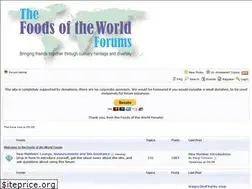 Sites similar to foodsoftheworld.activeboards.net
