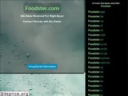 Sites similar to foodster.com