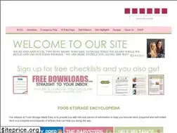 Sites similar to foodstoragemadeeasy.net