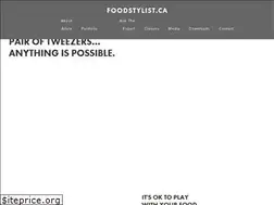 Sites similar to foodstylist.ca