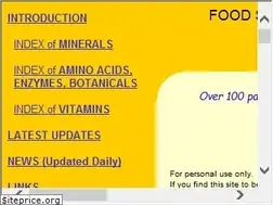 Sites similar to foodsupplements.homestead.com